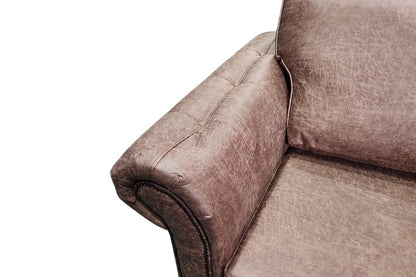 Outlet Oakland Tan Suede 2 Seater Sofa