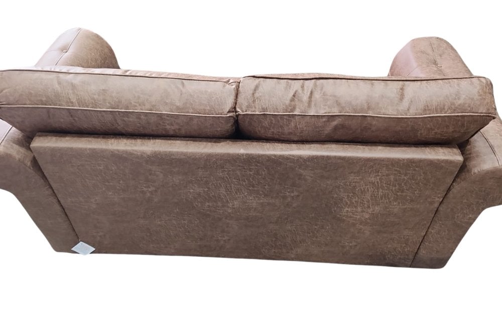 Outlet Oakland Tan Suede 2 Seater Sofa