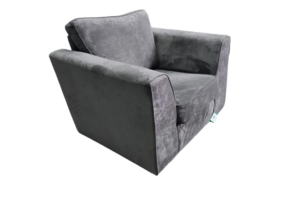 Outlet Nancy Grey Armchair