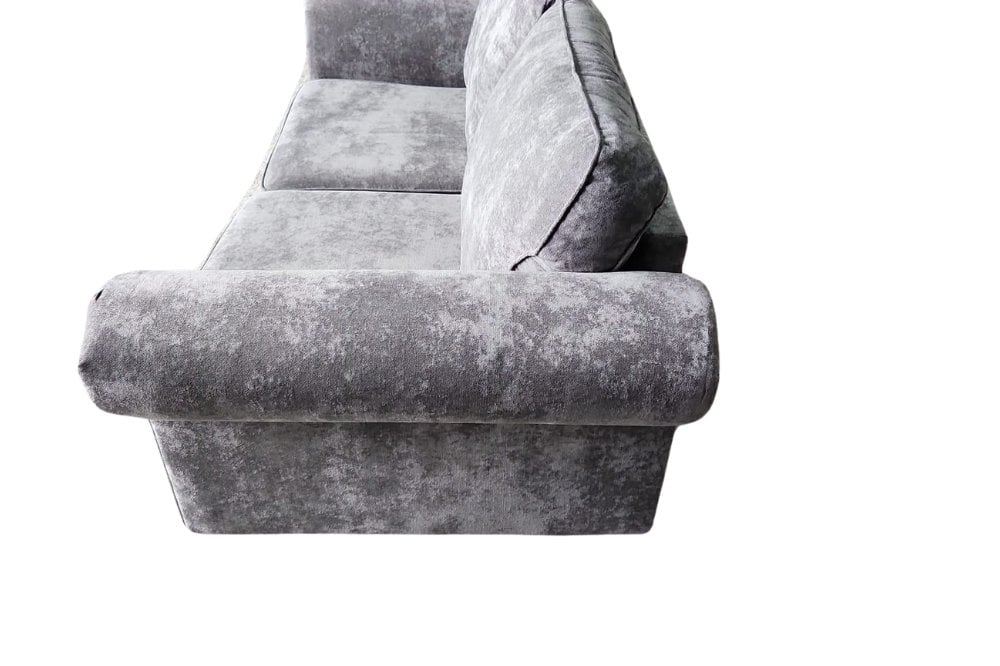 Outlet Glimmer Grey Fabric 2 Seater Sofa
