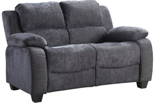 Outlet Valerie Grey Fabric 2 seater sofa