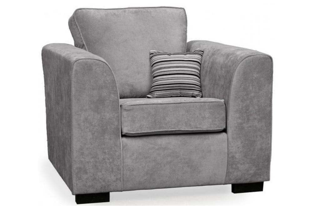 Outlet Nancy Grey Armchair