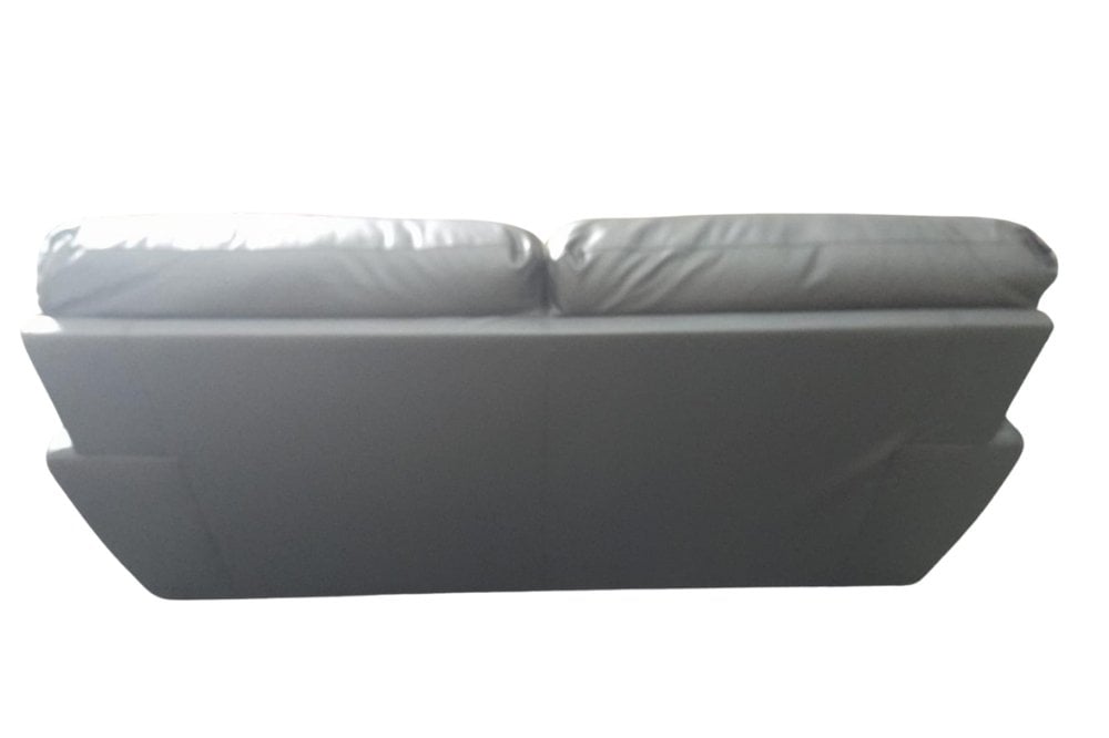 Outlet Lazar Black Leather 3 Seater Sofa