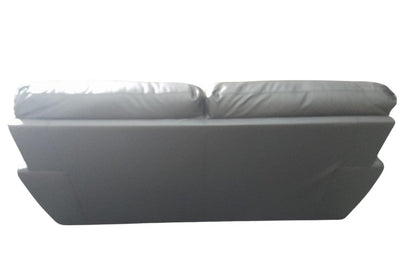 Outlet Lazar Black Leather 3 Seater Sofa