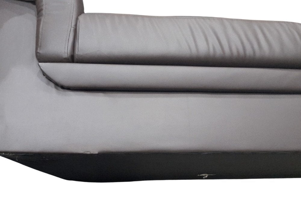 Outlet Lazar Brown Leather 3 Seater Sofa