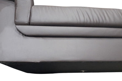 Outlet Lazar Brown Leather 3 Seater Sofa