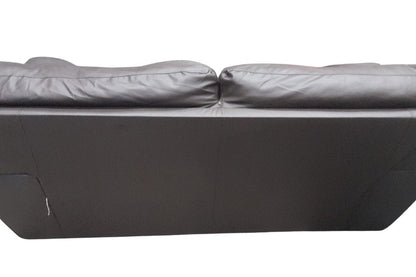 Outlet Lazar Brown Leather 3 Seater Sofa