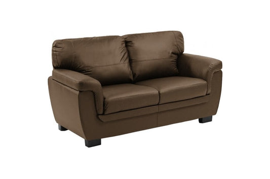 Outlet Lazar Brown Leather 2 Seater Sofa