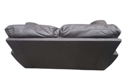 Outlet Lazar Brown Leather 2 Seater Sofa