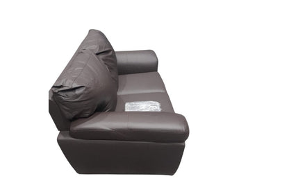 Outlet Lazar Brown Leather 2 Seater Sofa