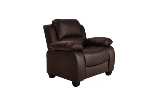 Outlet Valerie Brown Leather Armchair