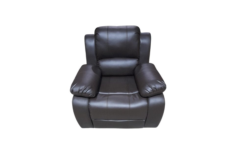 Outlet Valerie Brown Leather Armchair