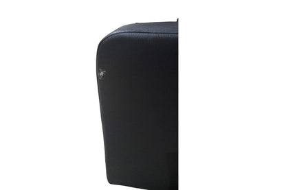 Outlet Box Black Leather Armchair