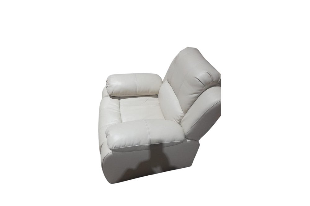 Outlet Valerie Cream Leather Armchair
