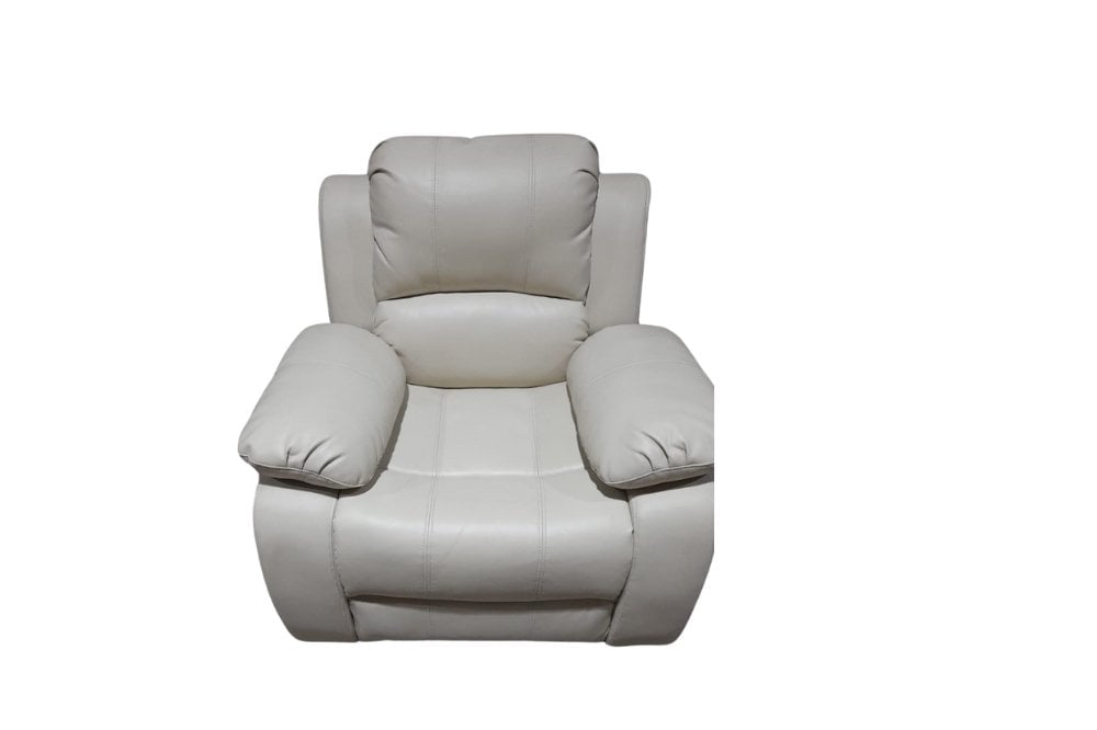 Outlet Valerie Cream Leather Armchair