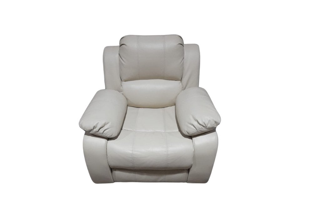 Outlet Valerie Cream Leather Armchair