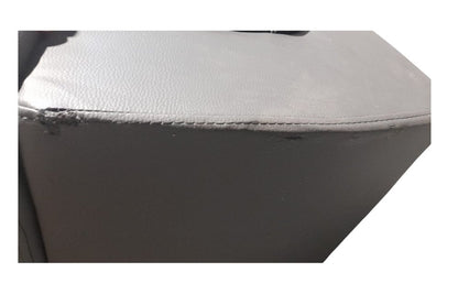 Outlet Lazar Black Leather 2 Seater Sofa