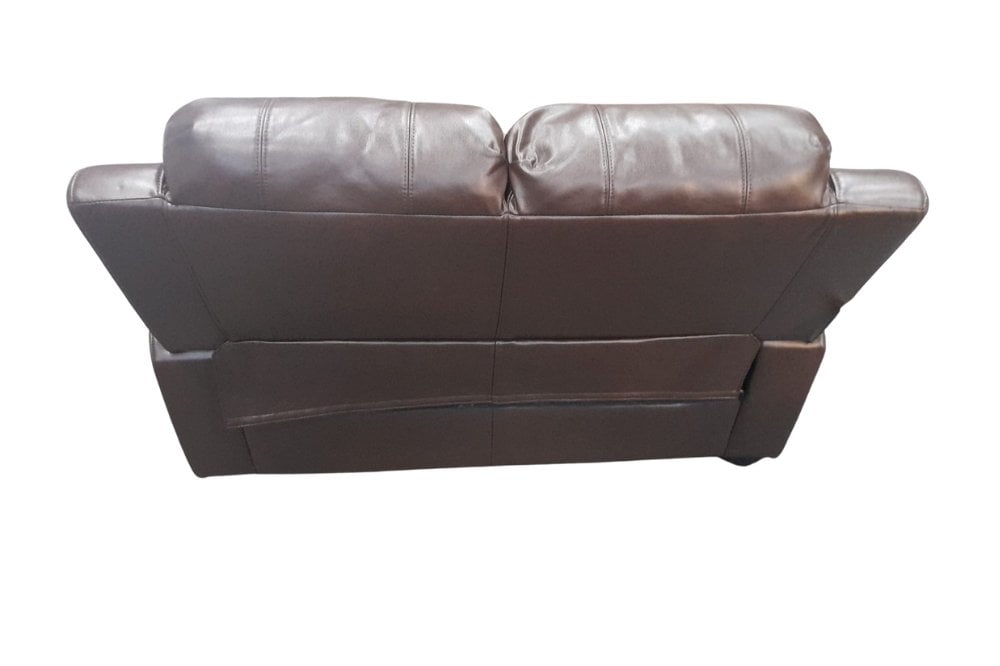 Outlet Valerie Brown Leather 2 Seater Sofa