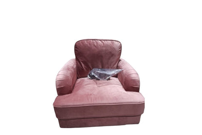 Outlet Rupert Pink Velvet Armchair
