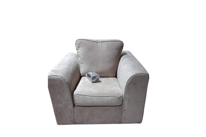 Outlet Nancy Beige Fabric Armchair