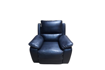 Outlet Holden Leather Black Recliner Armchair