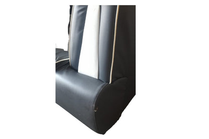 Outlet Passers Grey And White Leather 2 seater