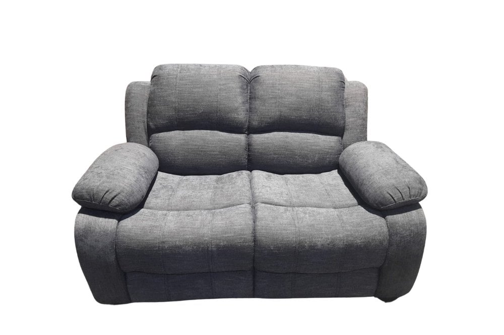 Outlet Valerie Grey Fabric 2 Seater Sofa