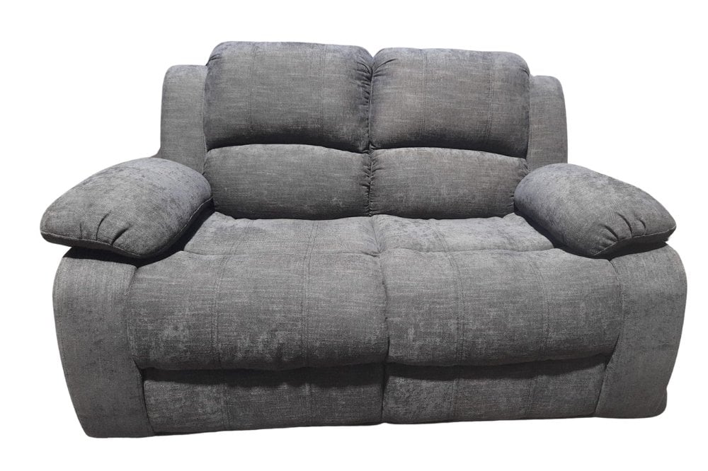 Outlet Valerie Grey Fabric 2 Seater Sofa