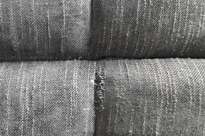 Outlet Valerie Grey Fabric 3 Seater Sofa
