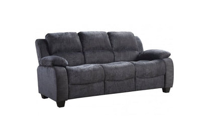 Outlet Valerie Grey Fabric 3 Seater Sofa
