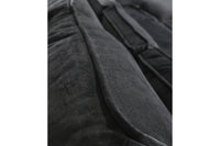Sloane U Shape Black Velvet Corner Sofa - Furniture Instore