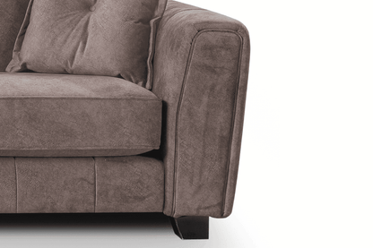 Somerford 2  Seater Chocolate Fabric Sofa