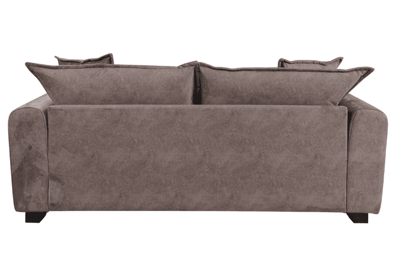 Somerford 2 Seater Chocolate Fabric Sofa - Furniture Instore