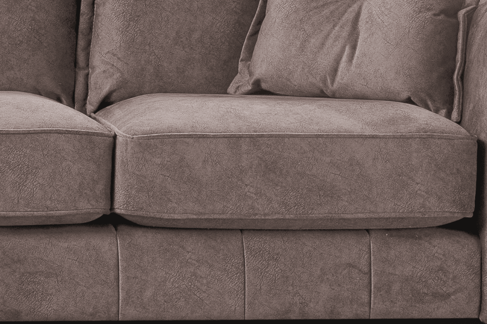 Somerford 3 Seater Chocolate Fabric Sofa