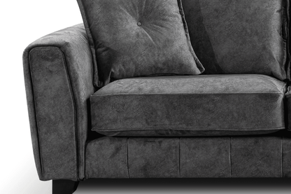 Somerford Grey Fabric 2 Seater Sofa