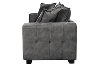 Somerford Grey Fabric 3 seater Sofa - Furniture Instore