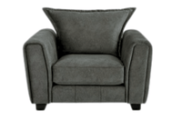 Somerford Grey Fabric Armchair
