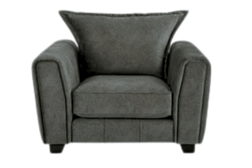 Somerford Grey Fabric Armchair