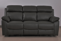 Dandrea Genuine Leather Grey Electric Power Recliner 3+3 Seater Sofa Set - Furniture Instore