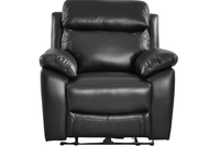 Dandrea Genuine Leather Black Electric Power Recliner 2+1+1 Seater sofa set - Furniture Instore
