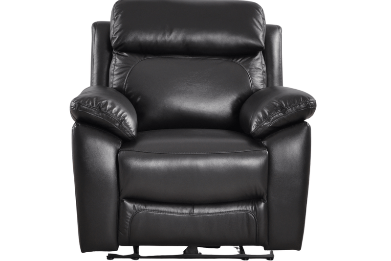 Dandrea Genuine Leather Black Electric Power Recliner 2+1+1 Seater sofa set - Furniture Instore