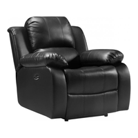 Valencia Black Leather Electric Recliner 3+2+1 Seater Sofa Set - Furniture Instore