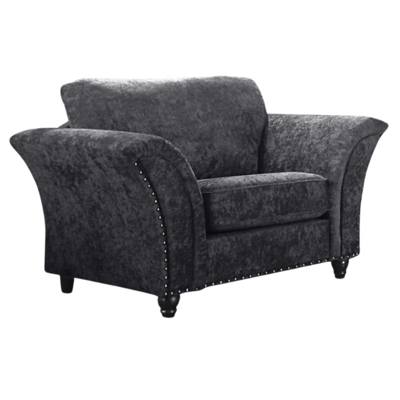 Canterbury Grey Fabric 3+1 Seater Sofa Set - Furniture Instore