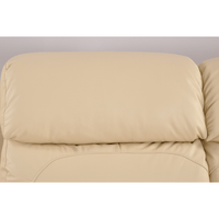 Dandrea Genuine Leather Cream Electric Power Recliner 3+3 Seater Sofa Set - Furniture Instore