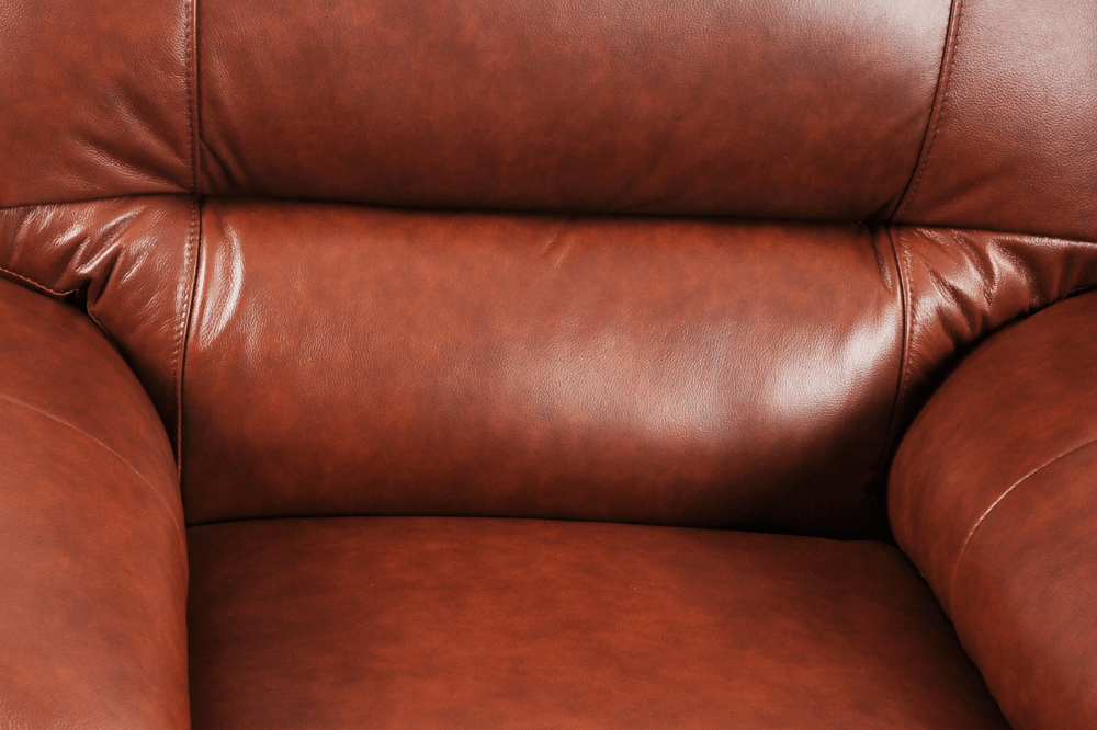 Dalmore Genuine Leather Tan 3+1+1 Seater Sofa Set - Furniture Instore