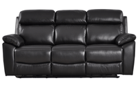 Dandrea Genuine Leather Black Electric Power Recliner 3+2 Seater Sofa Set - Furniture Instore