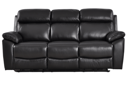Dandrea Genuine Leather Black Electric Power Recliner 3+2 Seater Sofa Set - Furniture Instore