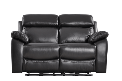 Dandrea Genuine Leather Black Electric Power Recliner 3+2 Seater Sofa Set - Furniture Instore