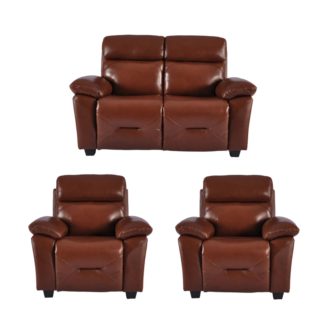 Rivello Genuine Leather Tan 2+1+1
