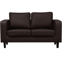 Box Brown Leather 3+2 Seater Sofa Set - Furniture Instore